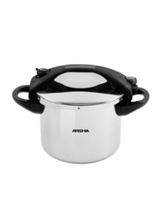 Arshia 12 Ltr Stainless Steel Multi Pressure Cooker, PR622-1952, Silver