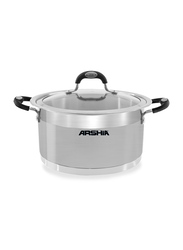 Arshia 26cm Stainless Steel Casserole with Phenolic Handle, 66 x 33.8 x 36.5cm, Silver