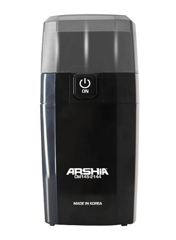 Arshia 0.3L Coffee Grinder, 150W, MC133, Black