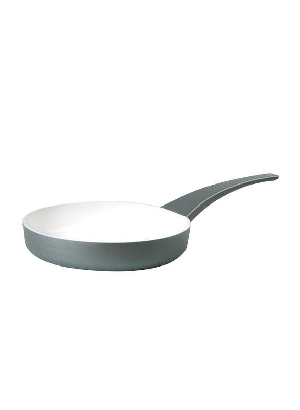 TVS 28cm Arco Non-Stick Frying Pan, Grey/White