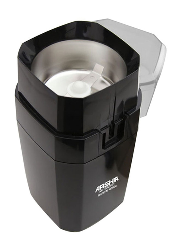 Arshia 0.3L Coffee Grinder, 150W, MC133, Black