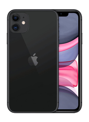 Apple iPhone 11 128GB Black, Without FaceTime, 4GB RAM, 4G LTE, Dual Sim Smartphone