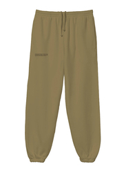 Pangaia Lightweight Recycled Cotton Fashion Track Pants Unisex, Extra Small, Olive