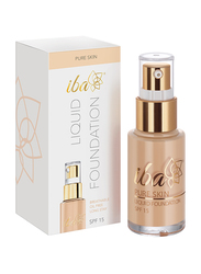 Iba Pure Skin SPF 15 Liquid Foundation, 30ml, 02 Natural Beige