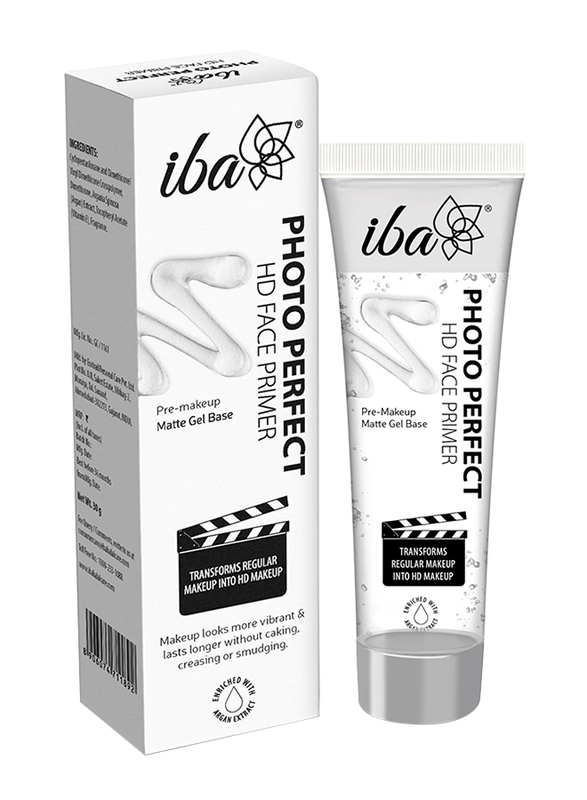 

Iba Photo Perfect HD Face Primer, 35gm, Clear