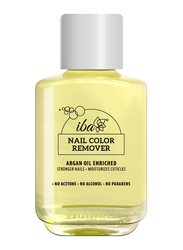 Iba Argan Oil Enriched Nail Color Remover, 30ml, Clear