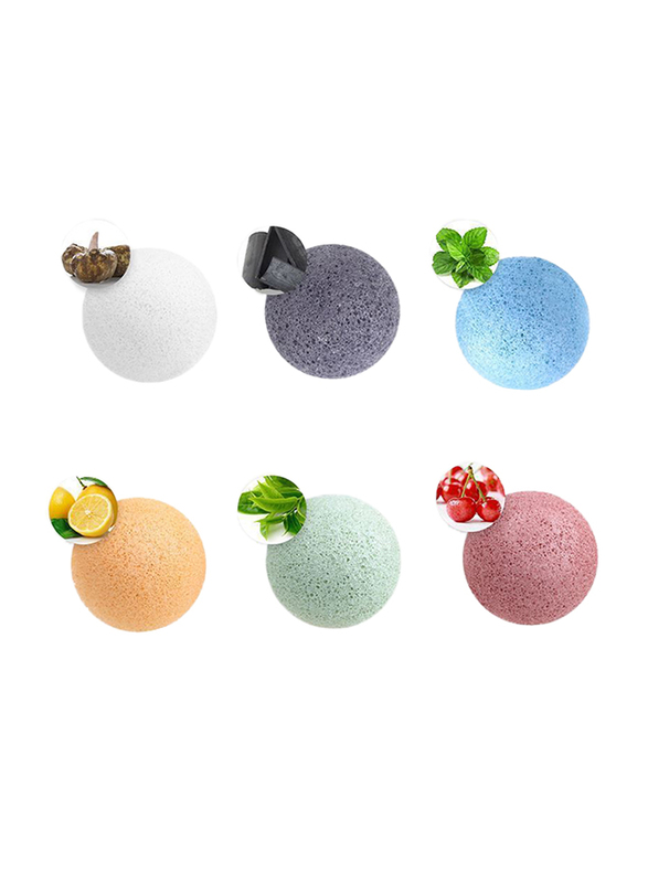 Coco Jar Konjac Cleansing Sponge - Face Sponge, Blue