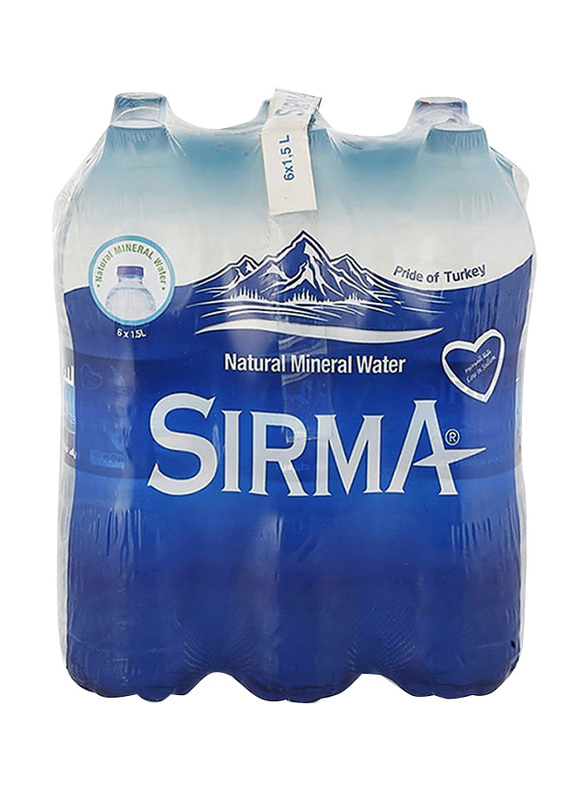 

Sirma Natural Mineral Water, 6 x 1 Litre