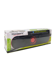 Touchmate TM-BTS600 Wireless Portable Bluetooth Speaker with Tablet Stand, Black/Red