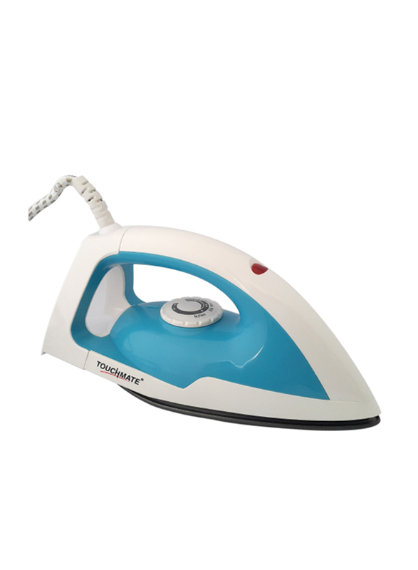 Touchmate 360° Multi-Direction Dry Iron, 1200W, TM-DTI201, Blue/White
