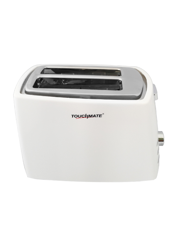 Touchmate 2-Slice Toaster, 800W, TM-TS200, White