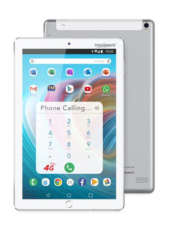 

Touchmate 32GB Grey, 10.1-inch Tablet, 2GB RAM, Dual SIM, Wi-Fi + 4G