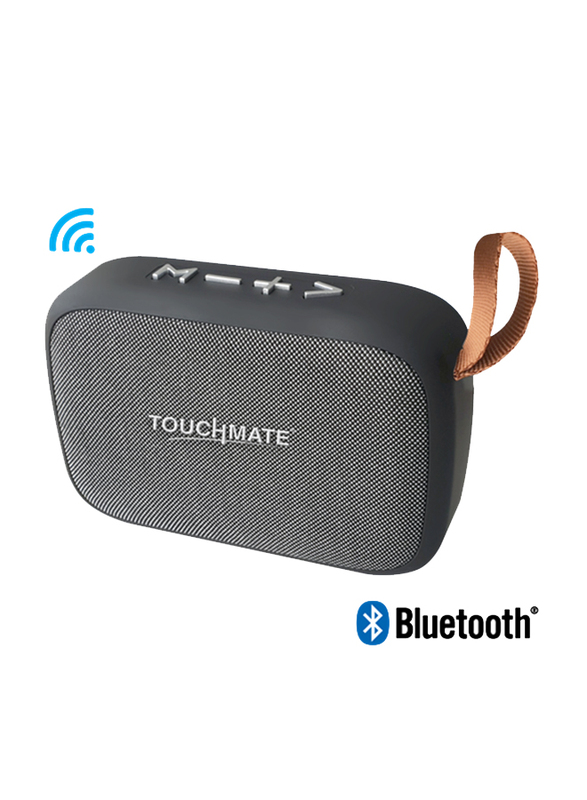 Touchmate TM-BTS400 Wireless Portable Bluetooth Speaker, Black