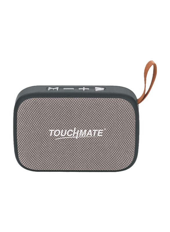 Touchmate TM-BTS400 Wireless Portable Bluetooth Speaker, Grey