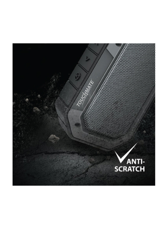 Touchmate TM-BTS900W Waterproof Wireless Portable Bluetooth Speaker, Black