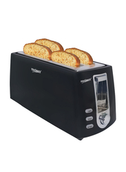Touchmate 4-Slice Retro Toaster, 1200W, TM-TS400, Black