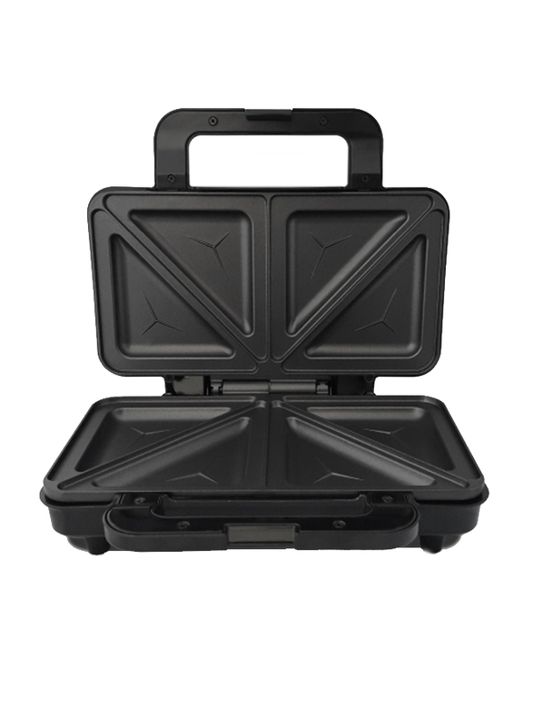 Touchmate 2-Slice Sandwich Maker, 800W, TM-SDM200S, Silver/Black