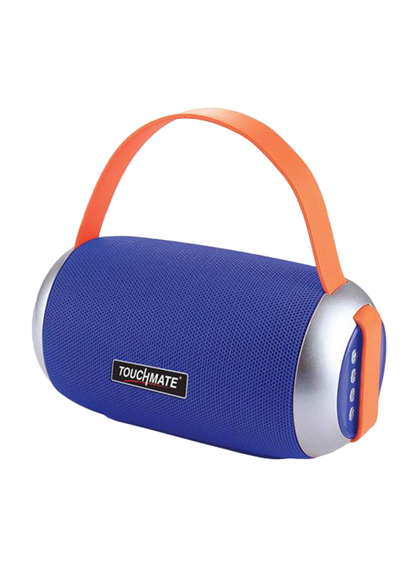 Touchmate TM-BTS650 Wireless Portable Bluetooth Speaker & Subwoofer, Blue