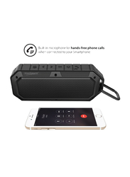 Touchmate TM-BTS900W Waterproof Wireless Portable Bluetooth Speaker, Black