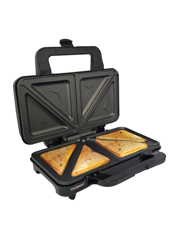 Touchmate 2-Slice Toaster, 800W, TM-TS200, Black