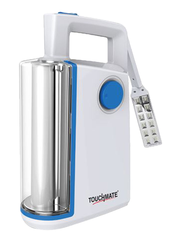 

Touchmate Heavy Duty LED USB Emergency Light, TM-EML204, Blue/White