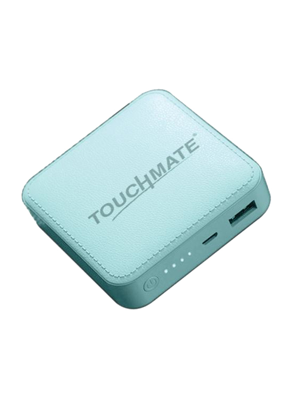 Touchmate 6000mAh TM-EC600 Mini Power Bank with Micro-USB Input, Blue