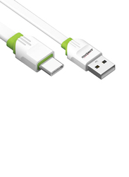 Touchmate 2-Meter USB Type-C Charge and Data Sync Cable, High-Speed 2.4A USB Type A Male to USB Type-C for Smartphones, White
