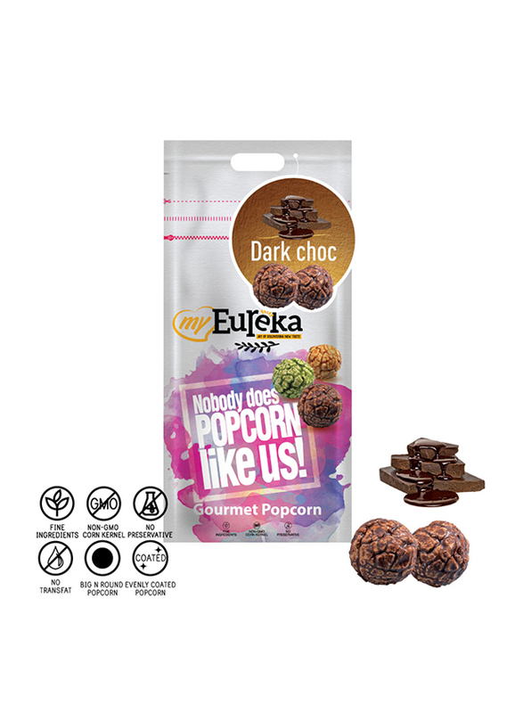 

MyEureka Popcorn Dark Choc Popcorn, 140g