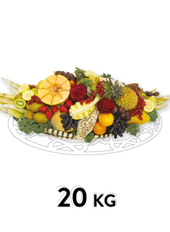 Fresh Fruit Basket, 30 Items, 20 KG