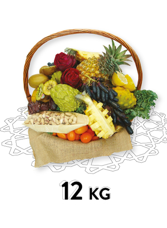 Fresh Fruit Basket, 25 Items, 12 KG