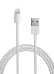 Apple 1-Meter Lightning Cable, USB Type A Male to Lightning for Apple Devices, White