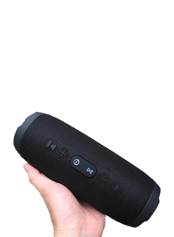 Charge 3 Portable Bluetooth Speaker, Black