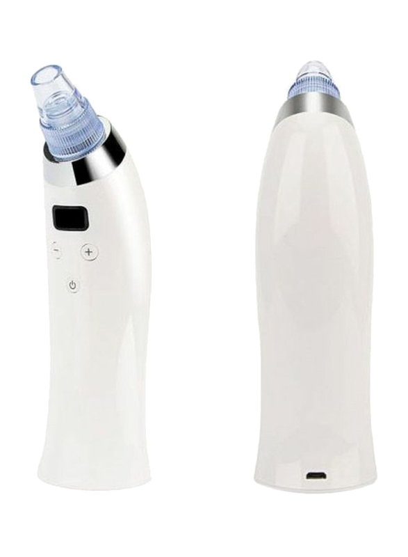Comedo Suction Blackhead Acne Remover Beauty Device Kit, White