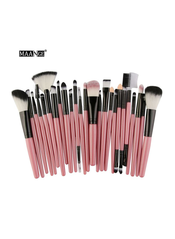 Maange 25-Piece Makeup Brush Set, Multicolour