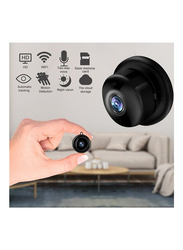 1080P Wireless Mini Wi-Fi IR Night Vision Video Recorder Baby Monitor IP Camera, Black