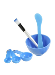 Uxcell 4 in 1 DIY Facial Make Up Mask Mixing Kit, Blue