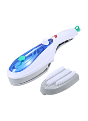 Portable Handheld Electric Steamer with Detachable Brush, 850W, H23113GR-US, Blue/White