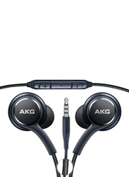 AKG 3.5mm Jack In-Ear Earphones with Mic, Black