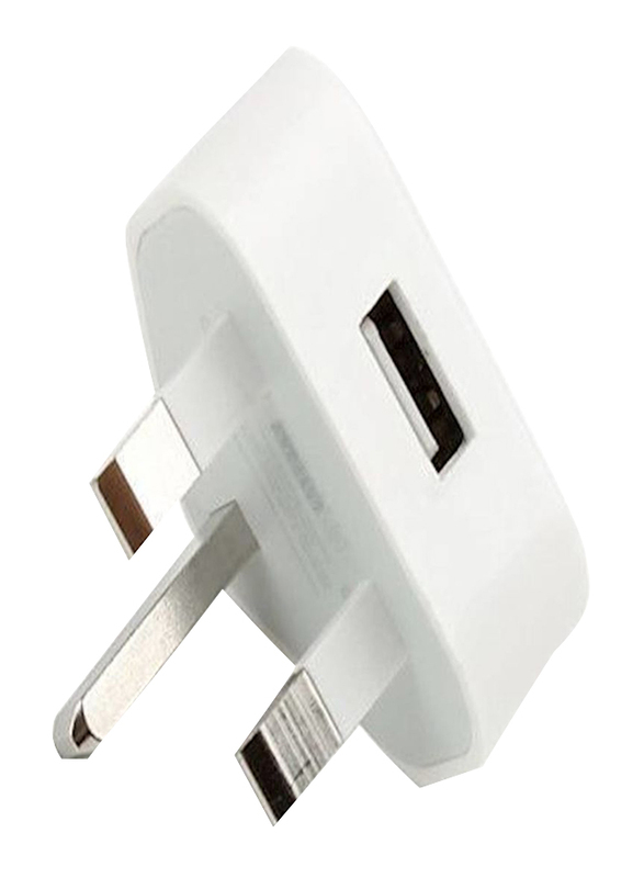 Generic USB Power Adapter Wall Charger, White