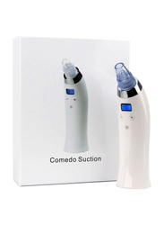 Comedo Suction Blackhead Acne Remover Beauty Device Kit, White
