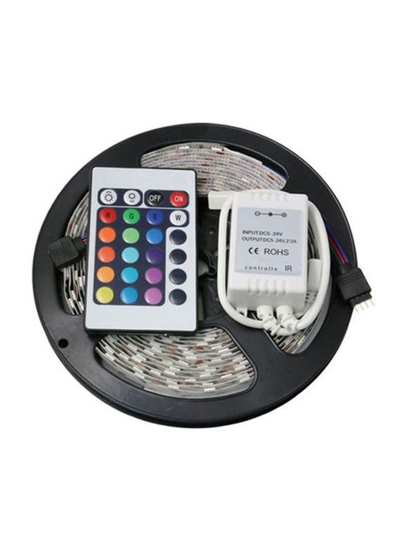 E home 10-Meter RGB Flexible LED Light Strip with Remote Control, Multicolour