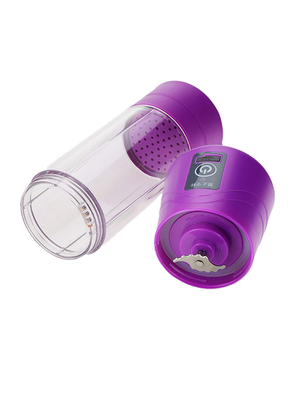 Generic Portable and Rechargeable Battery Juicer Blender, 200W, ZK1623403, Purple
