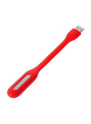 Ozone Lxs Flexible USB LED Lamp Emergency Light for Laptop, Red