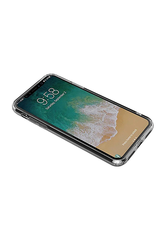 Apple iPhone X Protective TPU Silicone Mobile Phone Case Cover, Clear
