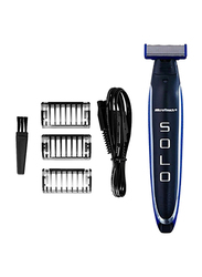Micro Touch Solo Multifunctional Portable Electric Shaver, Black