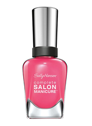 Sally Hansen Complete Salon Manicure Nail Polish, A Bright Pink Nail Polish New Flame, Pink