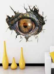 HY Big Dinosaur Eye 3D Wall Sticker, 50 x 70cm, Multicolour