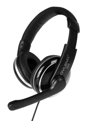 Ovleng OV-Q6 Wired Over-Ear Stereo Headset with Mic, Black