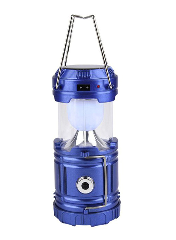 

Uronn High Brightness Solar Power LED Camping Light, Blue/Clear