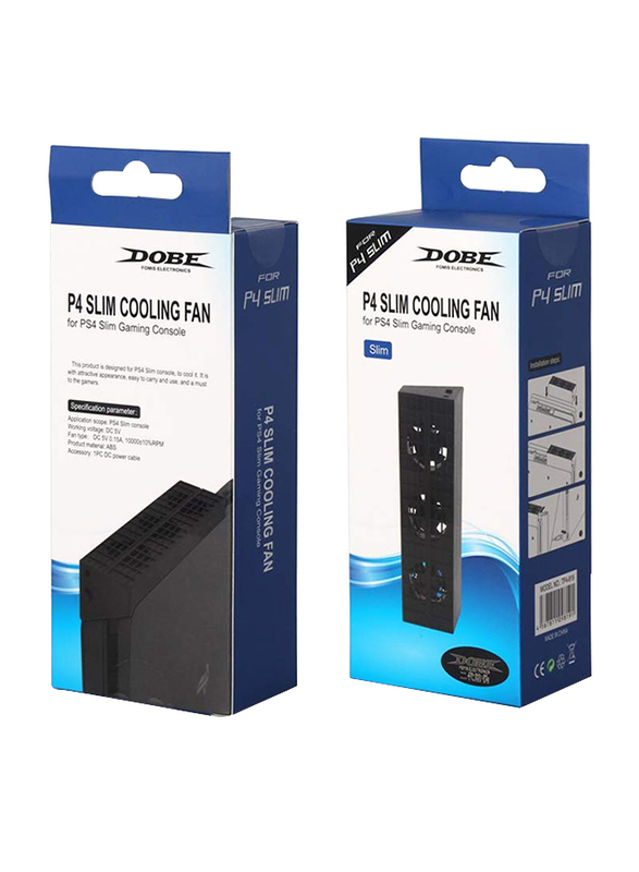 

Dobe Slim Cooling Fan for PlayStation 4, Black